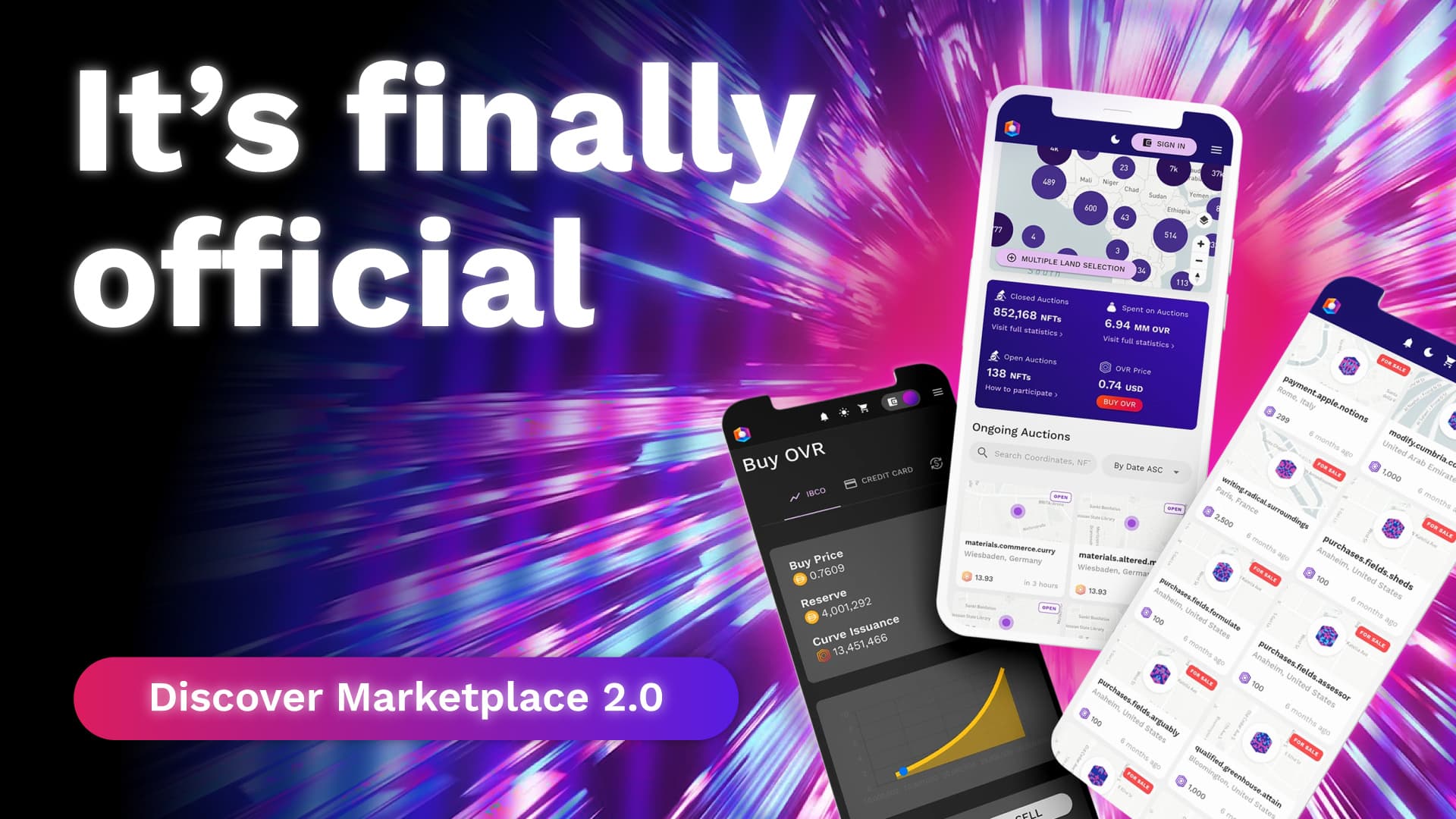 Goodbye V1: OVER Marketplace V2 is Officially the New Marketplace