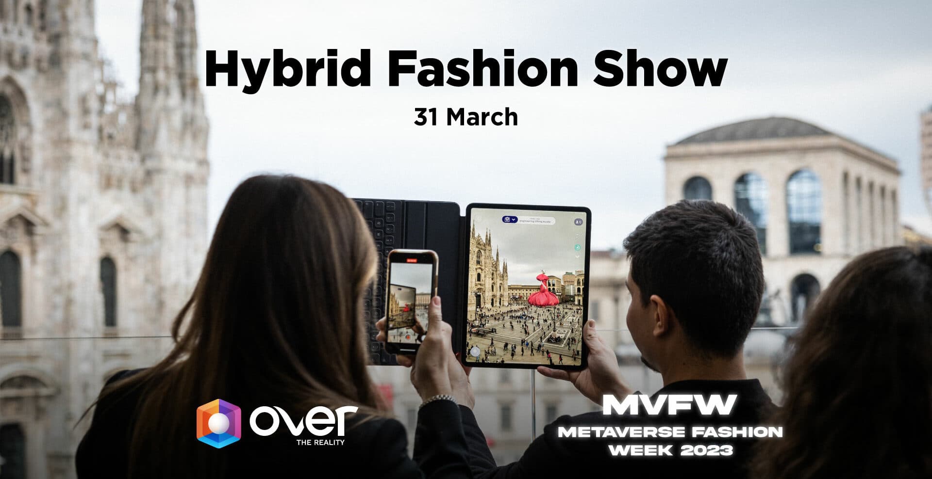 OVER’s AR Catwalk in Milan Heralds New Era For Digital Fashion