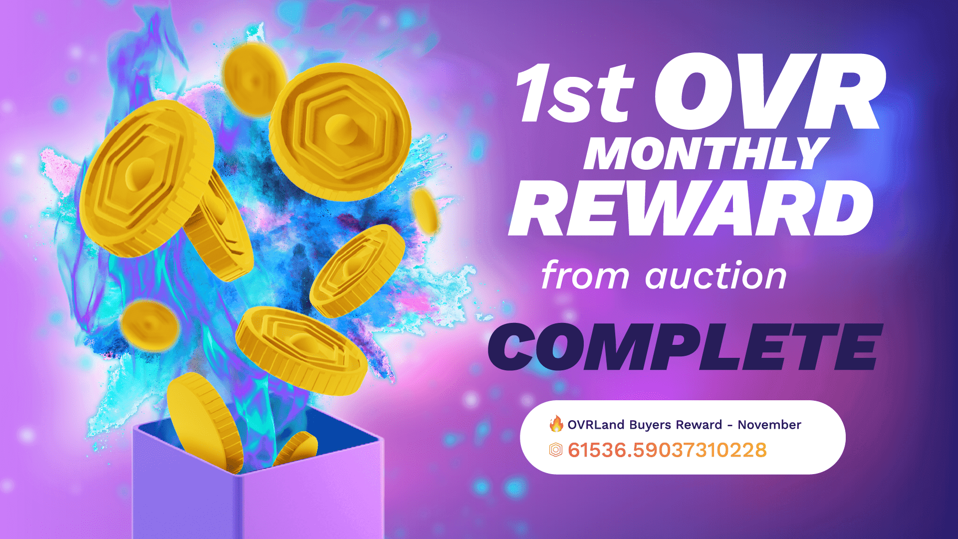 OVR Rewards Lucky November OVRLand Buyers 